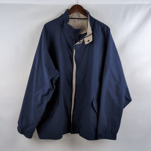 Vintage Coast Mountain Men's GORETEX Navy Jacket Lining w/ Pockets, XXL - Picture 1 of 11